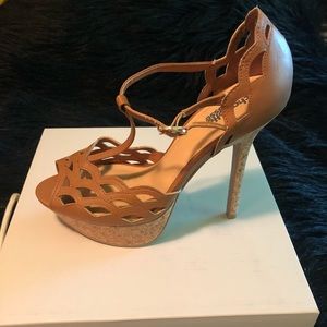 Cork heels